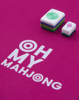Mahjong Travel Set Palm Beach Home Decor - Games Oh My Mahjong 