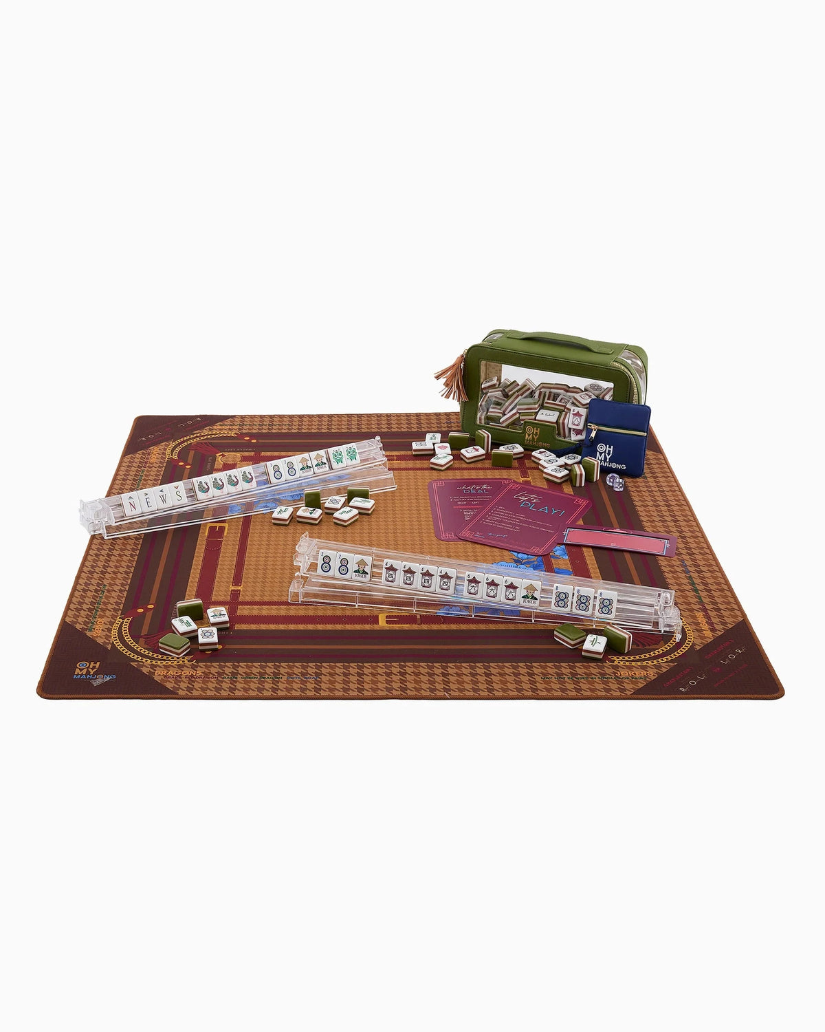 Palomino Mat in Tube Home Decor - Games Oh My Mahjong 