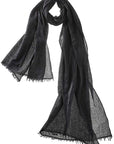 Passport Scarf Black