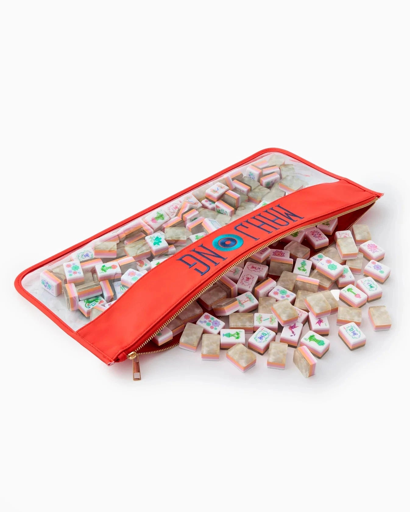 Pearlescent Mahjong Tiles Home Decor - Games Oh My Mahjong 