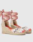 Eva 60 Wave Pink Wedges - Wedge Missoni 