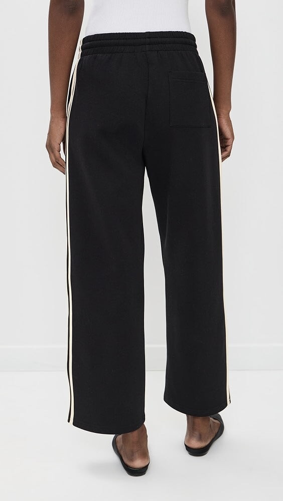 Claud Travel Track Pant True Black Pants - Sweatpants perfectwhitetee 