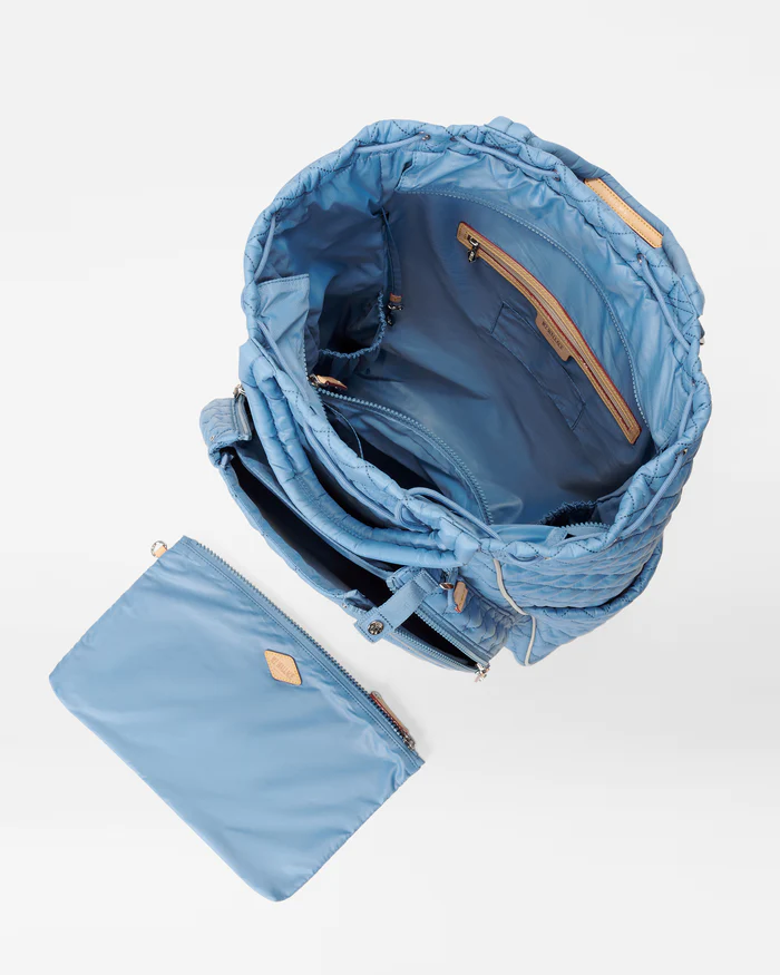 Tennis Convertible Backpack Cornflower Blue/ Pebble