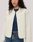 Margot Quilted Jacket Plain Tan Jackets rag & bone 