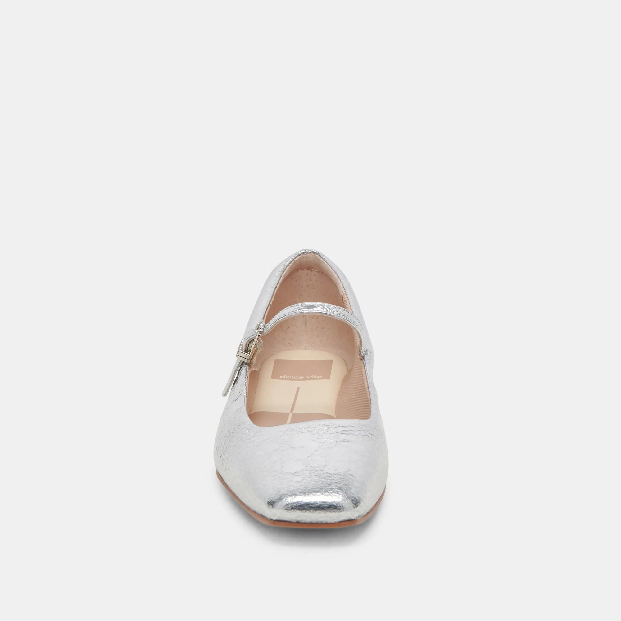 Reyes Ballet Flats Silver Shoes - Flats - Ballet Dolce Vita 