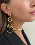Roxana Earrings Gold