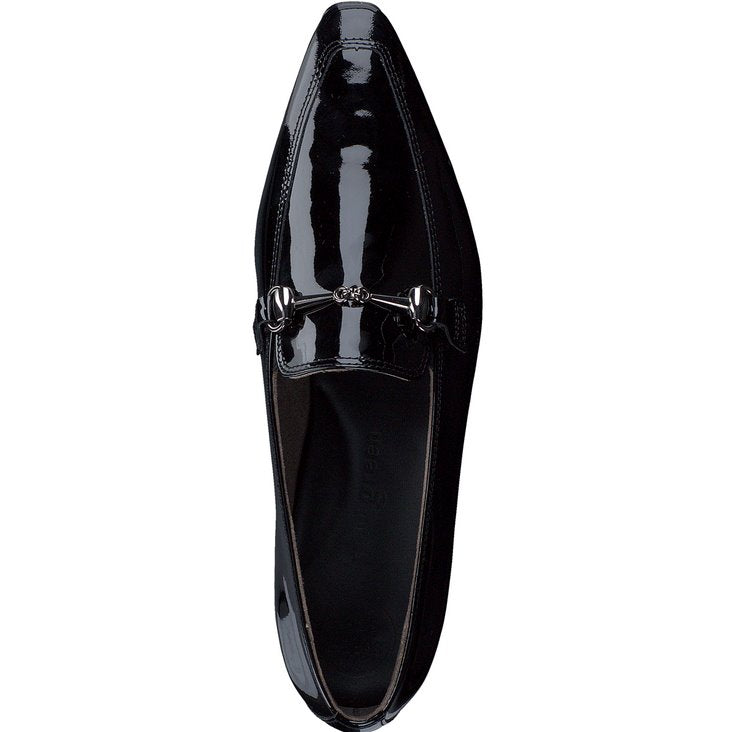 Tracey Soft Patent Black Shoes - Flats - Loafer Paul Green 