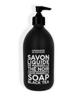 Liquid Marseille Soap Black Tea 16 fl oz Glass Home Decor - Soap Companie de Provence 