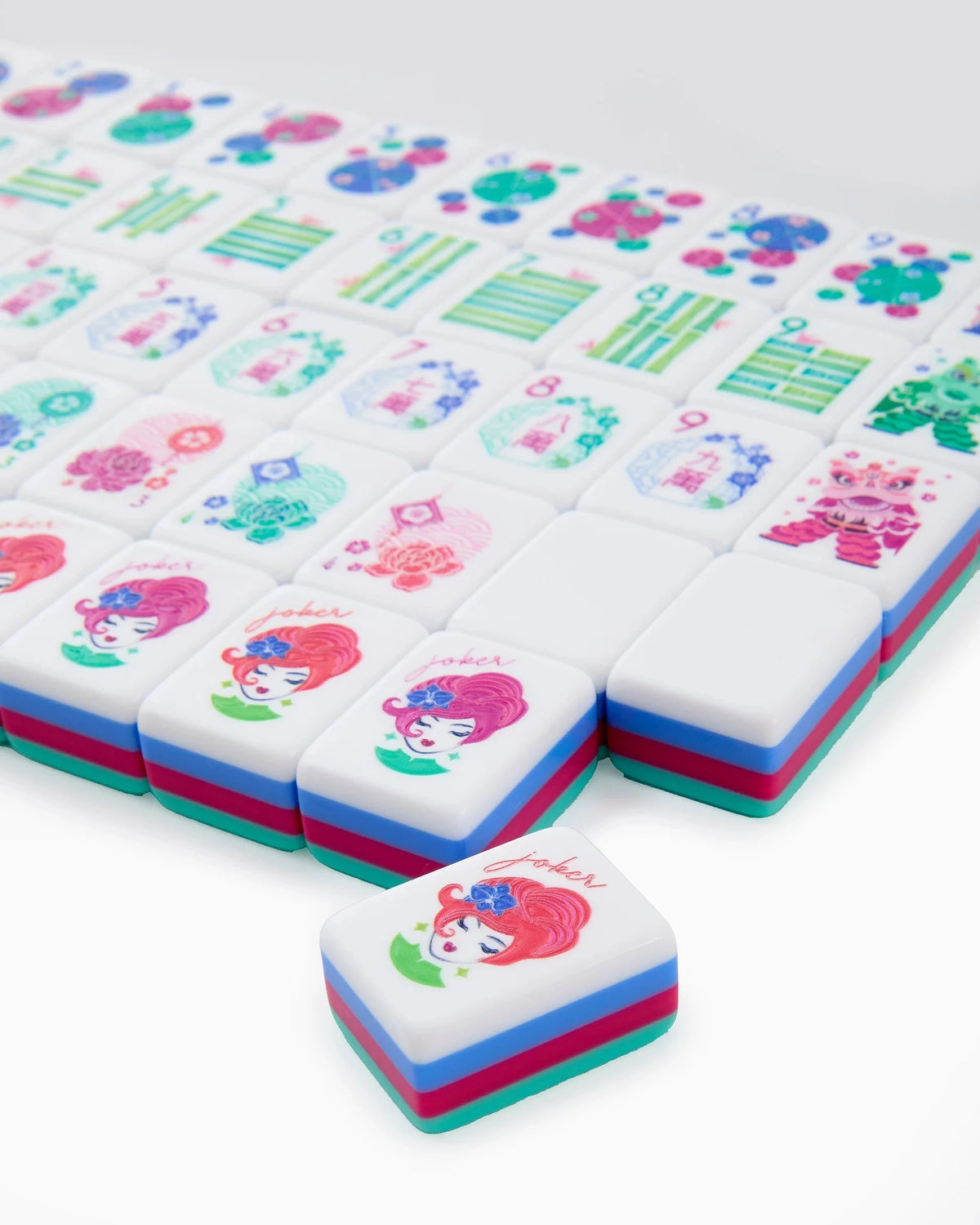 Seabreeze Mahjong Tiles Home Decor - Games Oh My Mahjong 