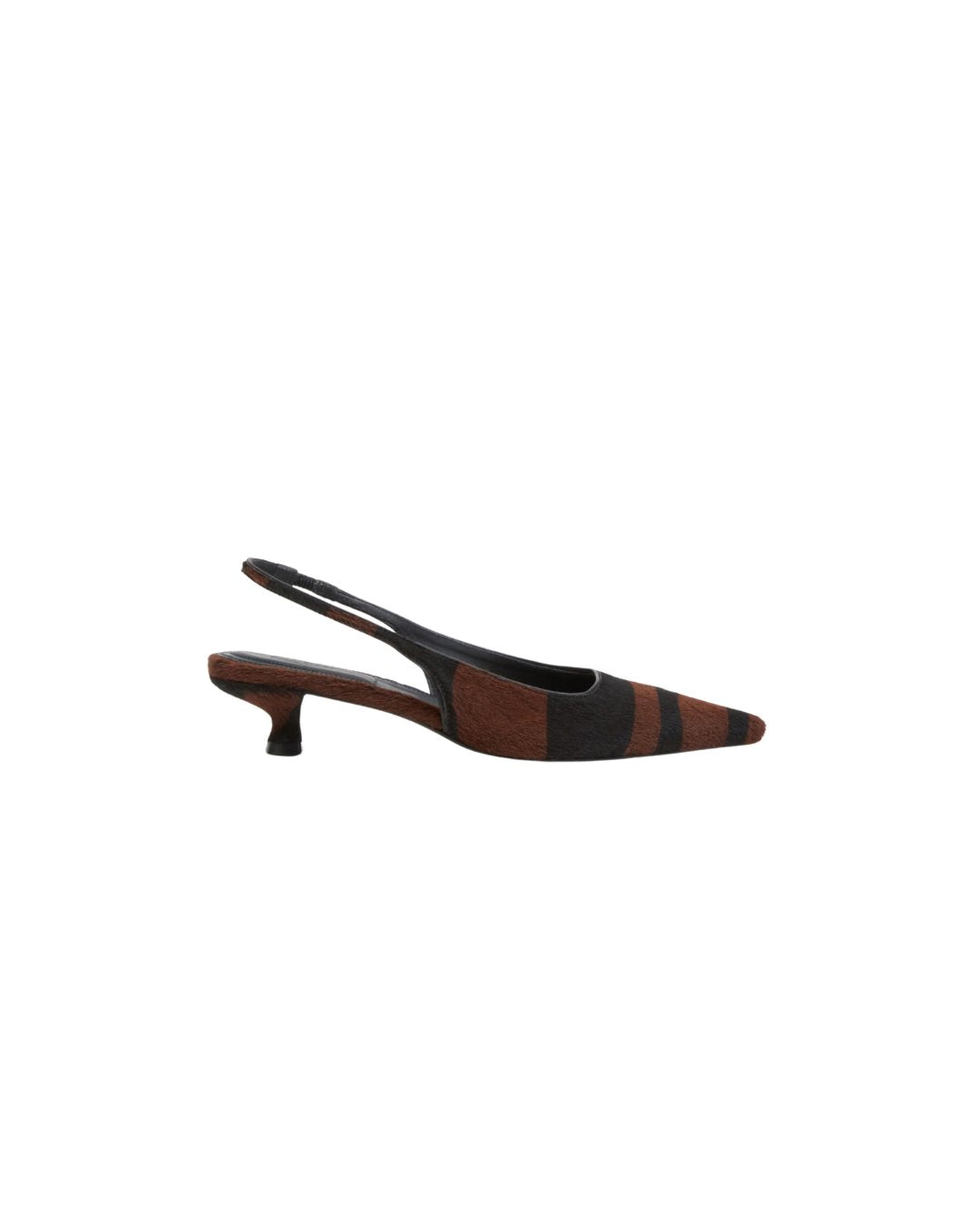 Jenny Calf Hair Slingback Cacao Multi Pumps - Low Simkhai 