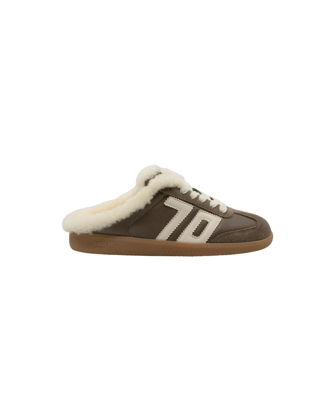 Easter FL Backless Sneaker Taupe Butter Sneakers Back 70 