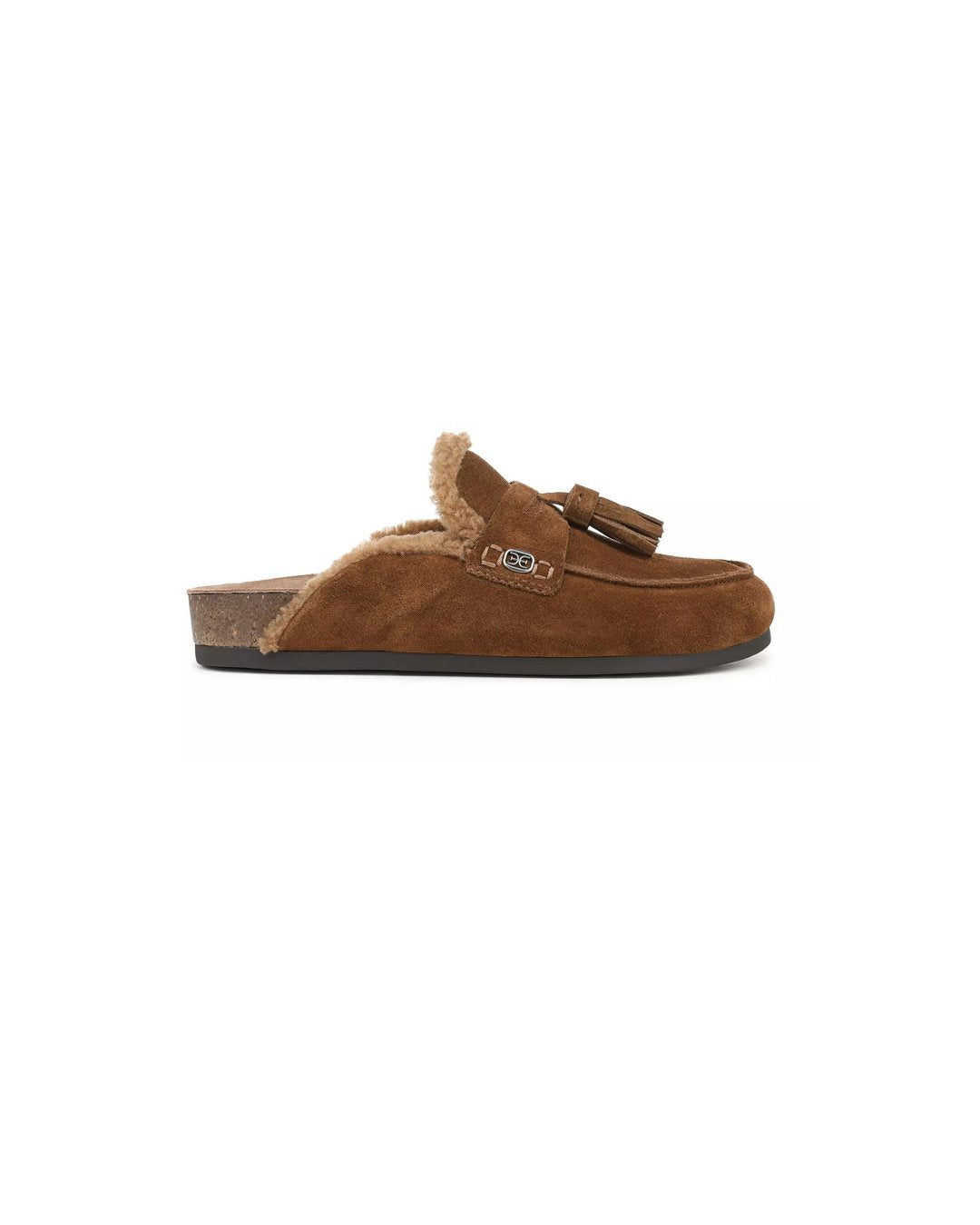 Astrid 2 Cozy Mule Warm Nutmeg Flats - Mule Sam Edelman 