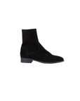Sabrina Low Ankle Suede Boot Black Boots - Booties Aquatalia 