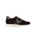 Penrose Velvet Sneaker Burgundy Sneakers Veronica Beard - Shoes 