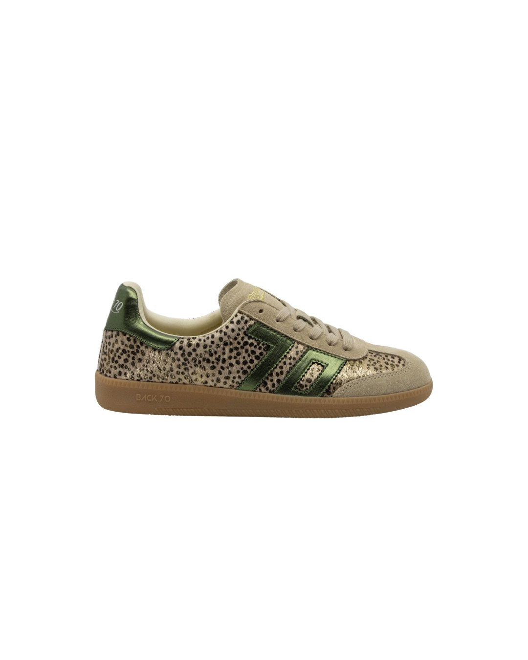 Cloud W26 Pois Gold Forest Sneakers Back 70 