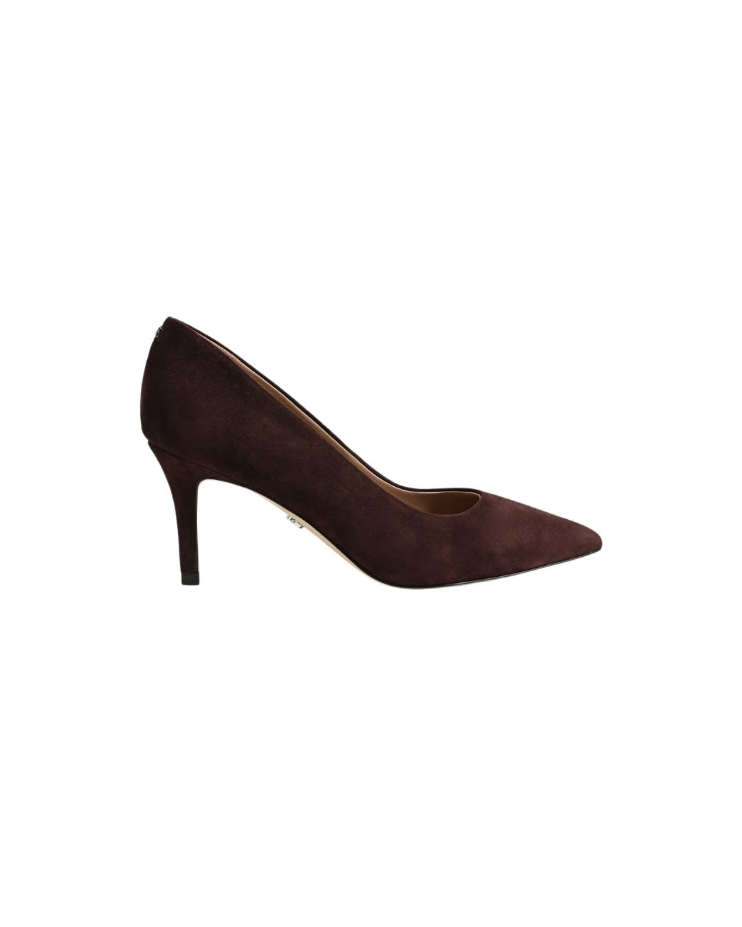 Vienna Pointed Toe Pump Cafe Noir Suede Pumps - High Sam Edelman 
