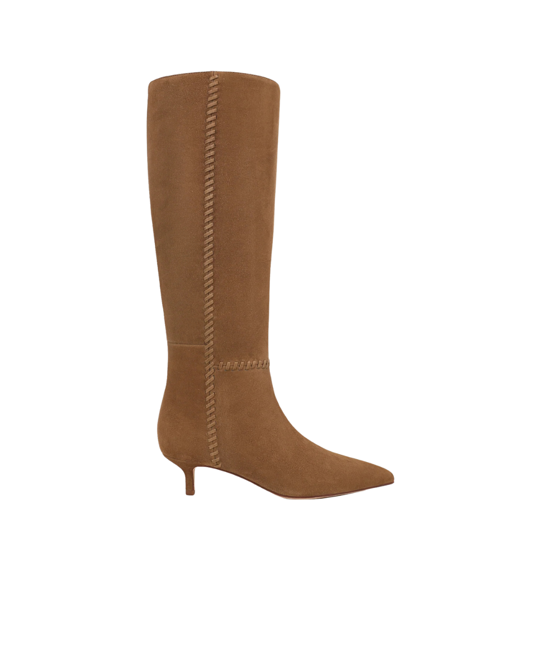 Lisa Kitten Heel Boot Chestnut