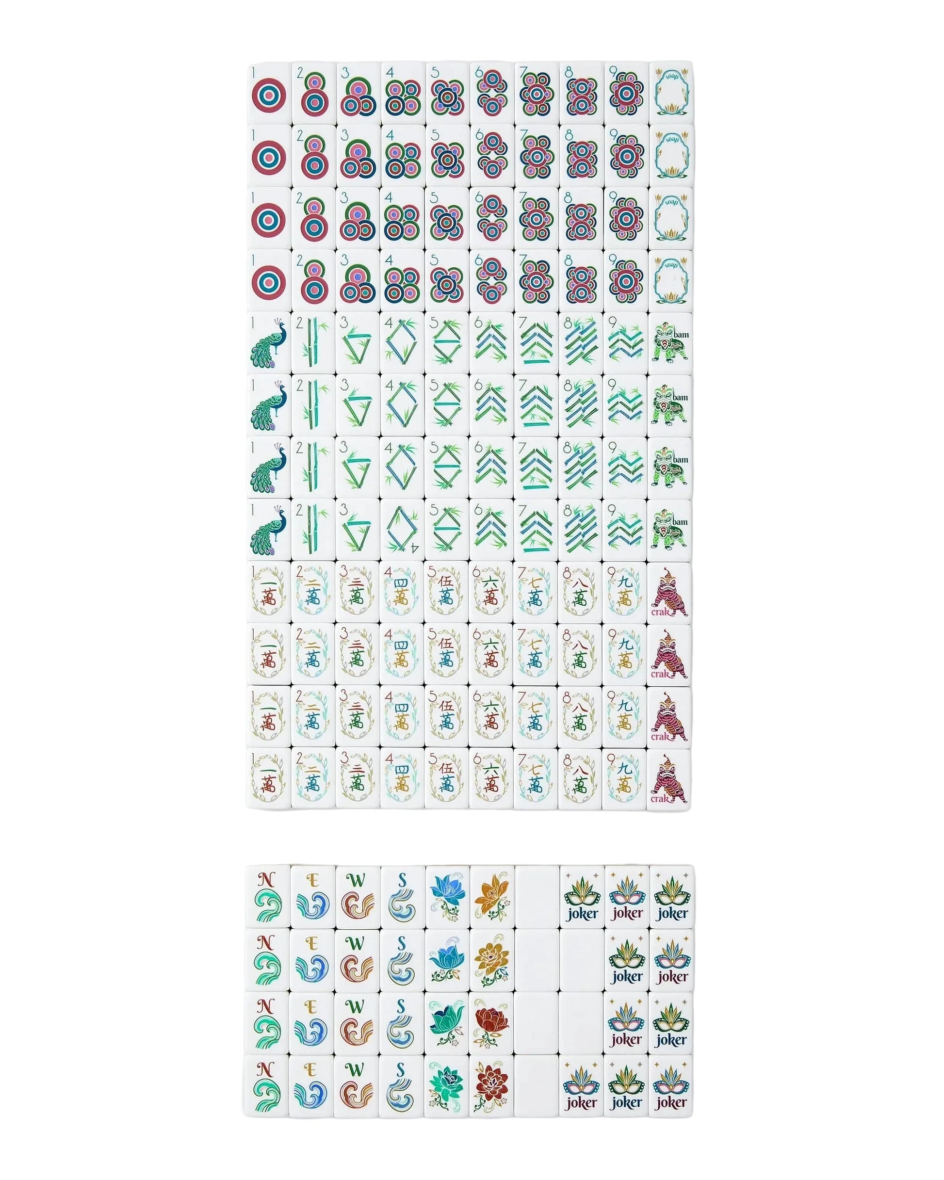 Sierra Mahjong Tiles