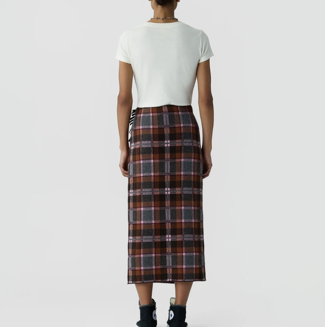 Tartan Wrap Skirt Sprinkle Combo