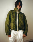 The Funnel Neck Liner Green