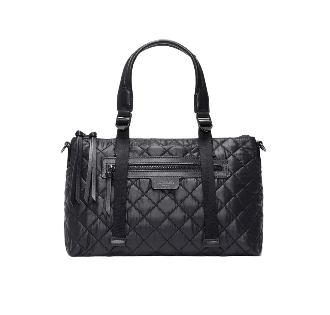 Small Park Satchel Black Hobo & Shoulder MZ Wallace 