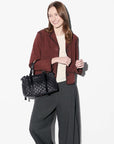 Small Park Satchel Black Hobo & Shoulder MZ Wallace 