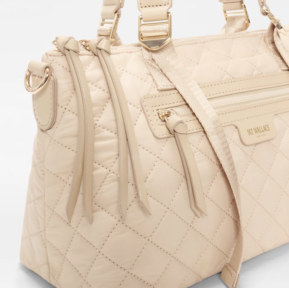 Small Park Satchel Buff Hobo & Shoulder MZ Wallace 