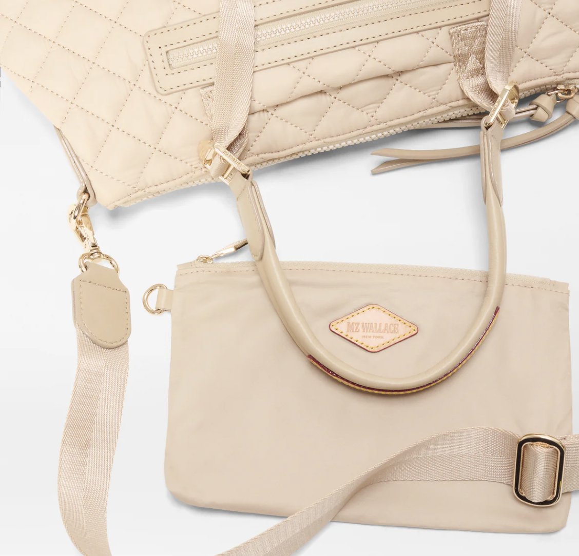 Small Park Satchel Buff Hobo & Shoulder MZ Wallace 