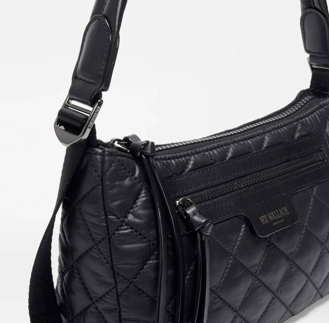 Small Park Shoulder Bag Black Hobo & Shoulder MZ Wallace 