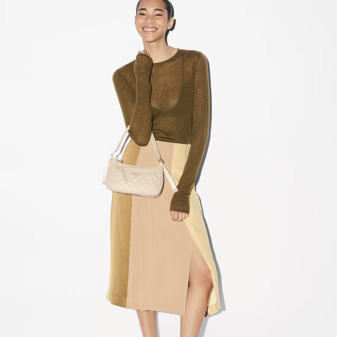 Small Park Shoulder Bag Buff Hobo & Shoulder MZ Wallace 