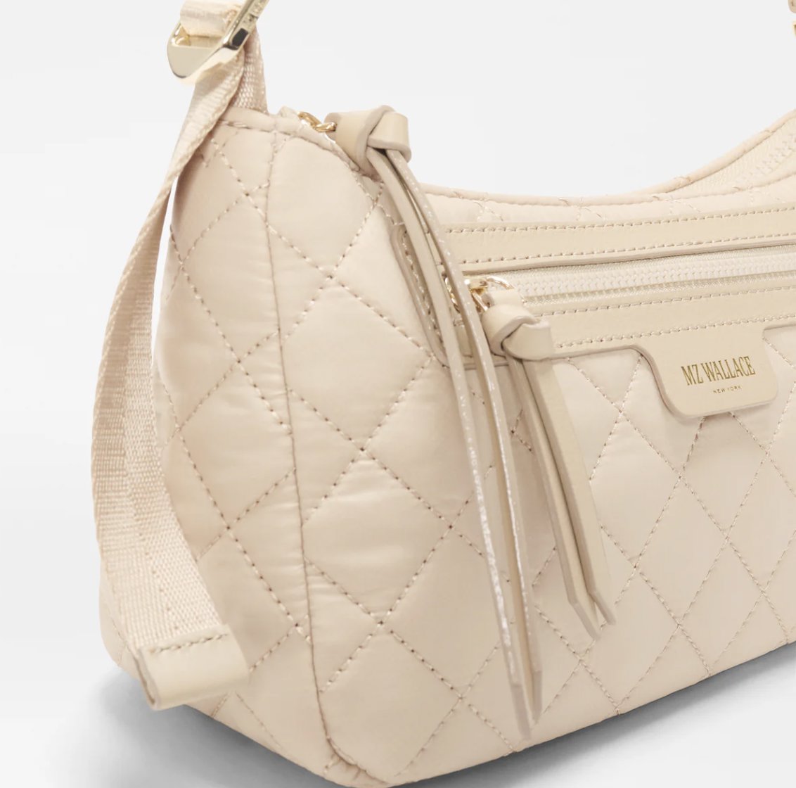 Small Park Shoulder Bag Buff Hobo & Shoulder MZ Wallace 