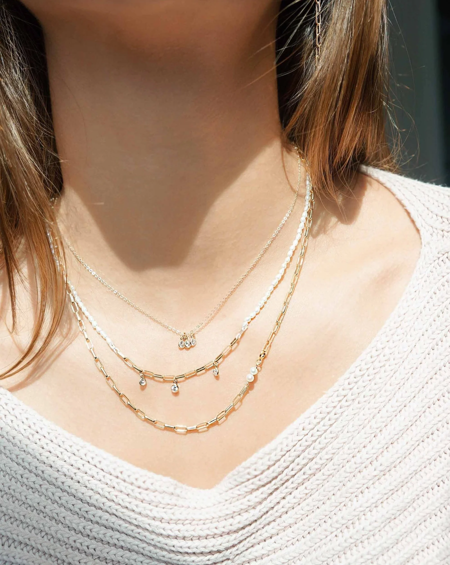 Trizare Necklace Gold
