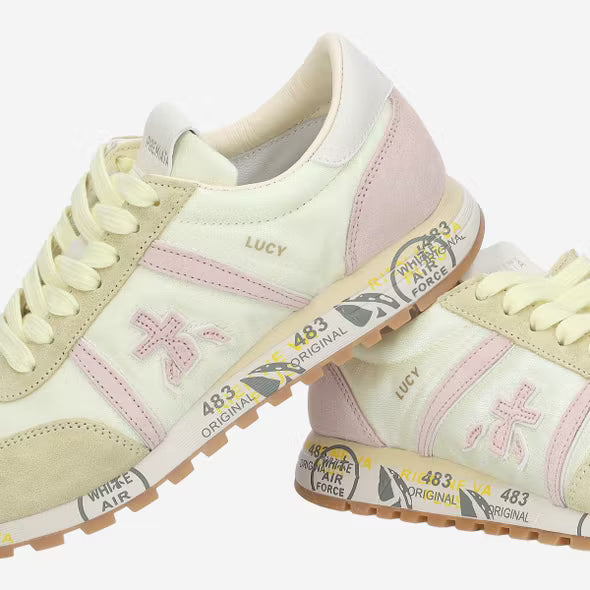 Lucy D 8141 Yellow/ Pink Sneakers Premiata 