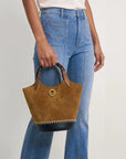 Colorblock Anchor Bag Acorn