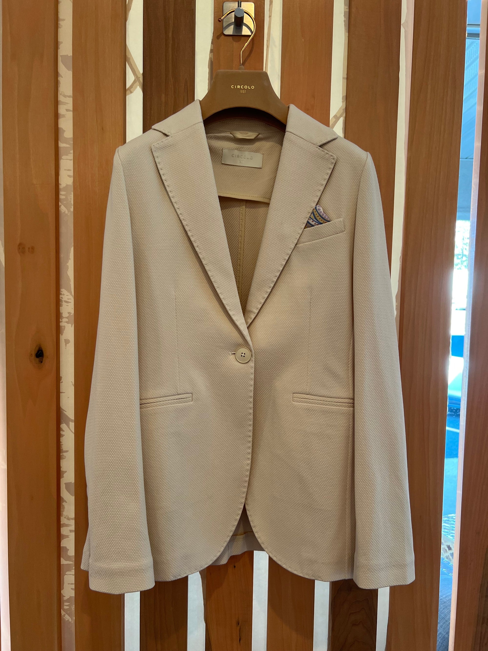 Giacca Slim Fit Oxford Sugar Jackets - Blazers Circolo 