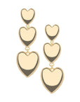 Love Tender Heart Drop Earrings Earrings Jane Win 