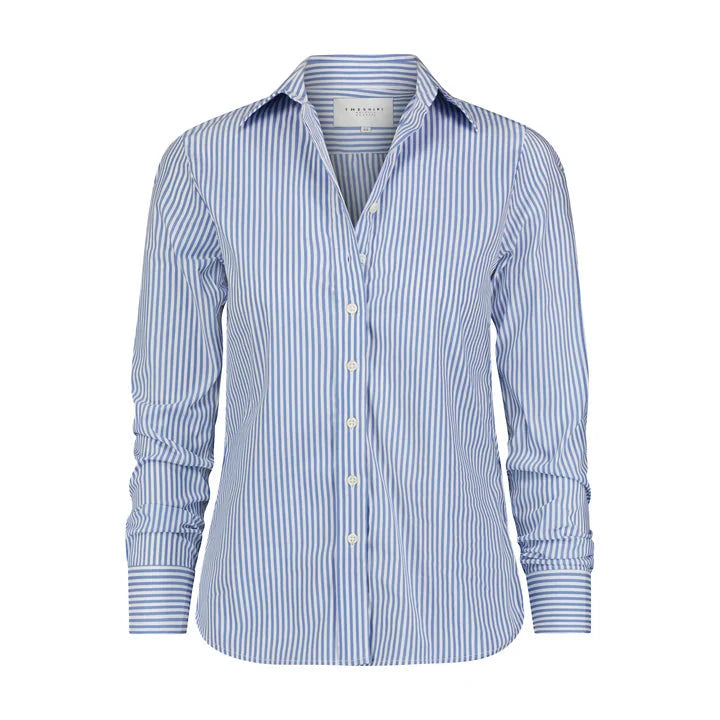 The Icon Shirt Stripe Tops - Button Down The Shirt 