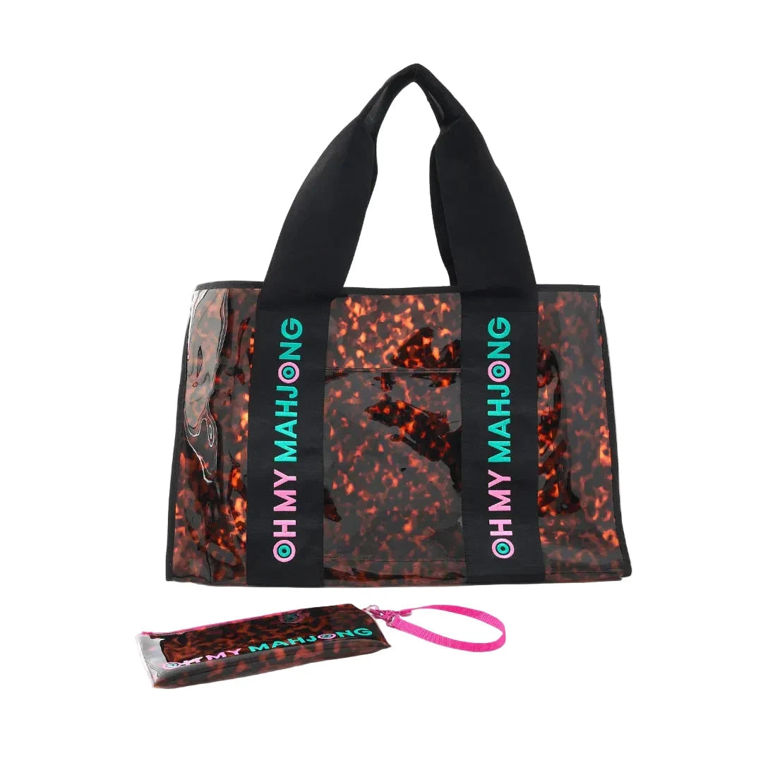 Tortoise Mahjong Beach Bag Home Decor - Games Oh My Mahjong 