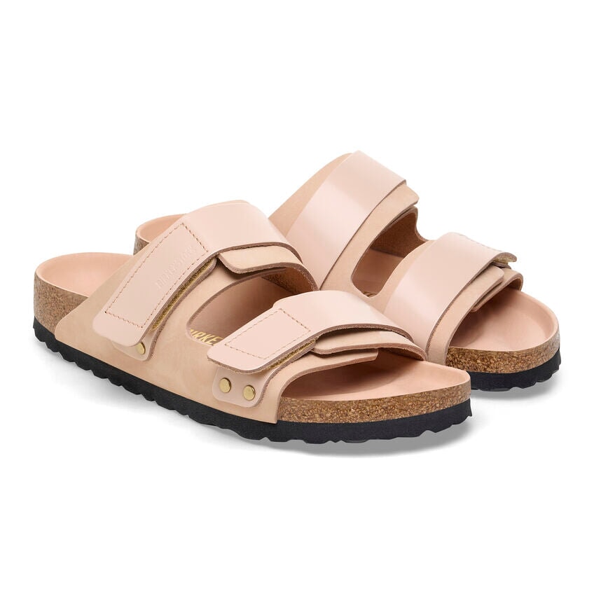 Uji High Shine New Beige Shoes - Sandals - Flat Sandals Birkenstock 