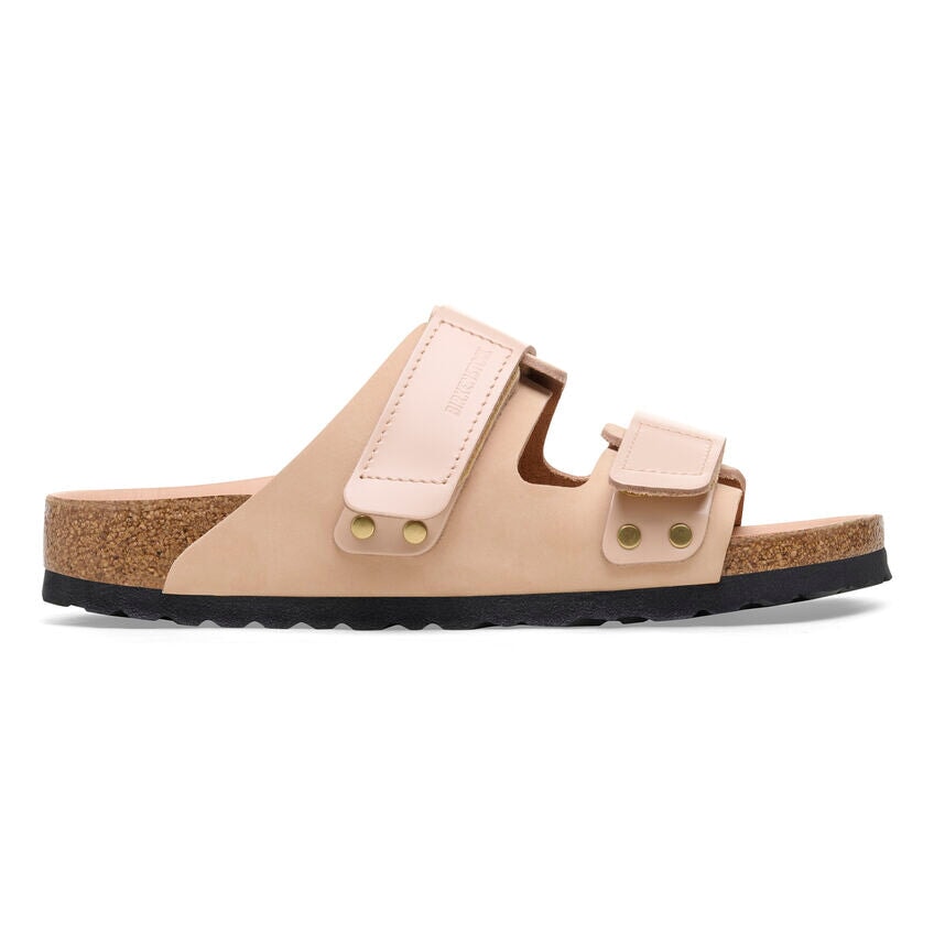 Uji High Shine New Beige Shoes - Sandals - Flat Sandals Birkenstock 