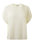 Classic Linen Ribbed Tshirt White