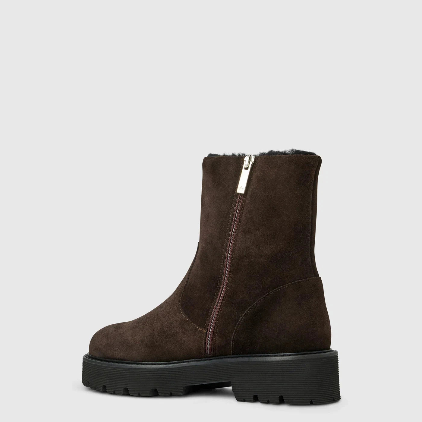 Eloise Ankle Boot Espresso Suede
