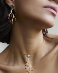EG-5859 Kyanite Mix Earrings Chan Luu 
