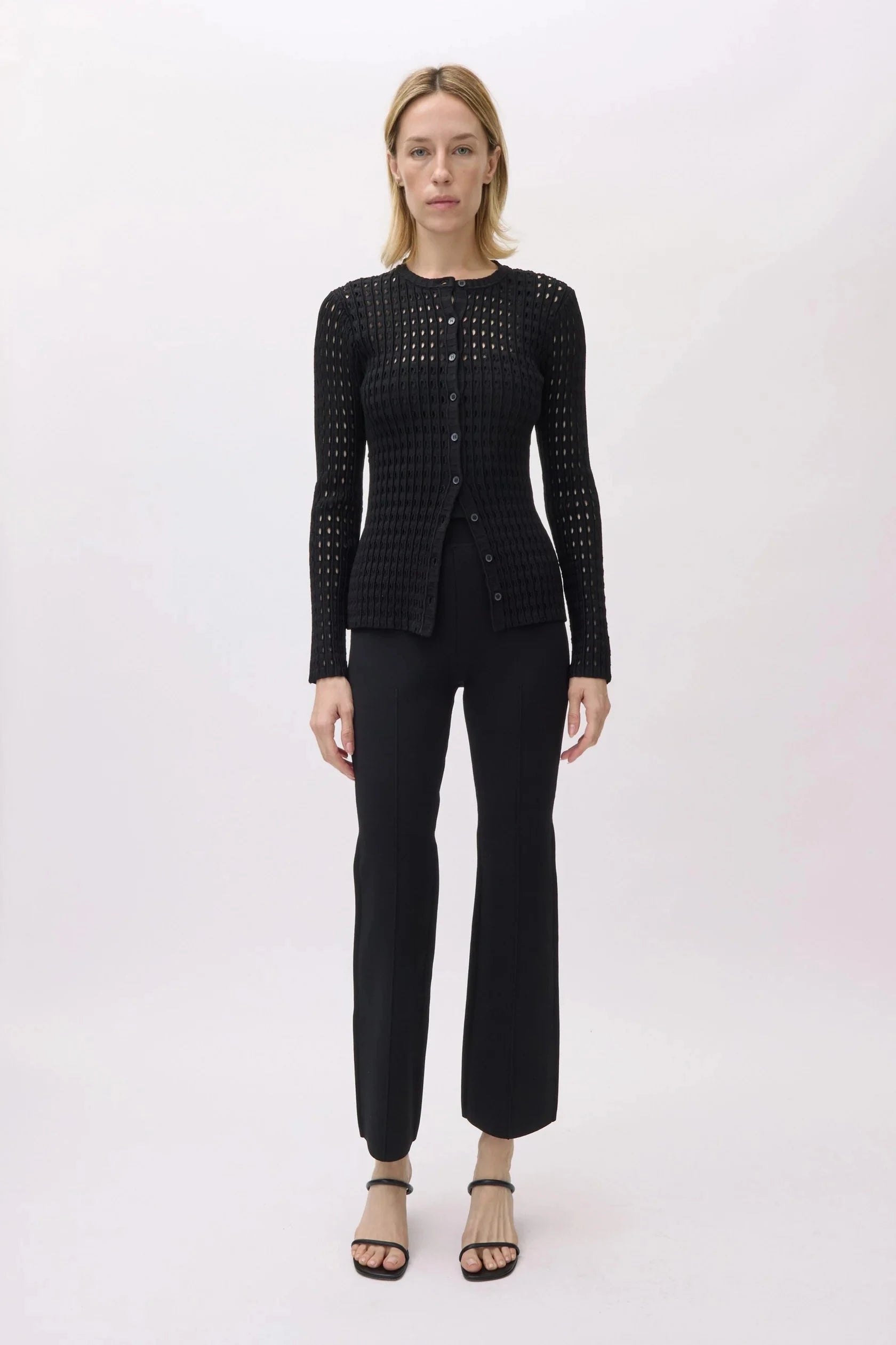 Mabel Cardigan Black Sweater - Cardigans Simkhai 