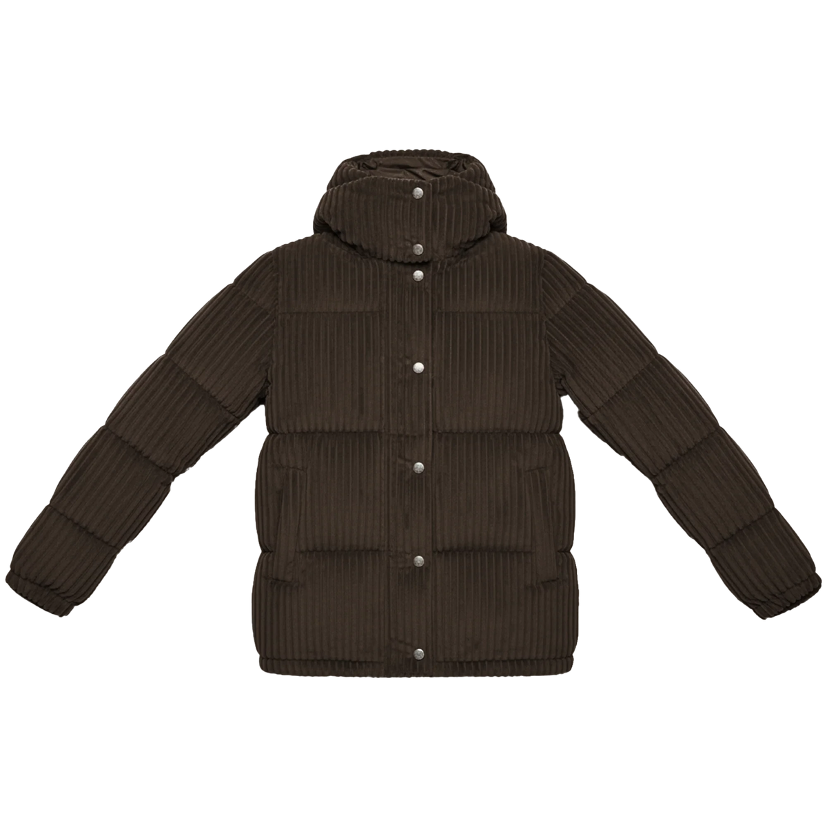 Nadege Puffer Jacket Soil Brown Outerwear - Longsleeve Save The Duck 