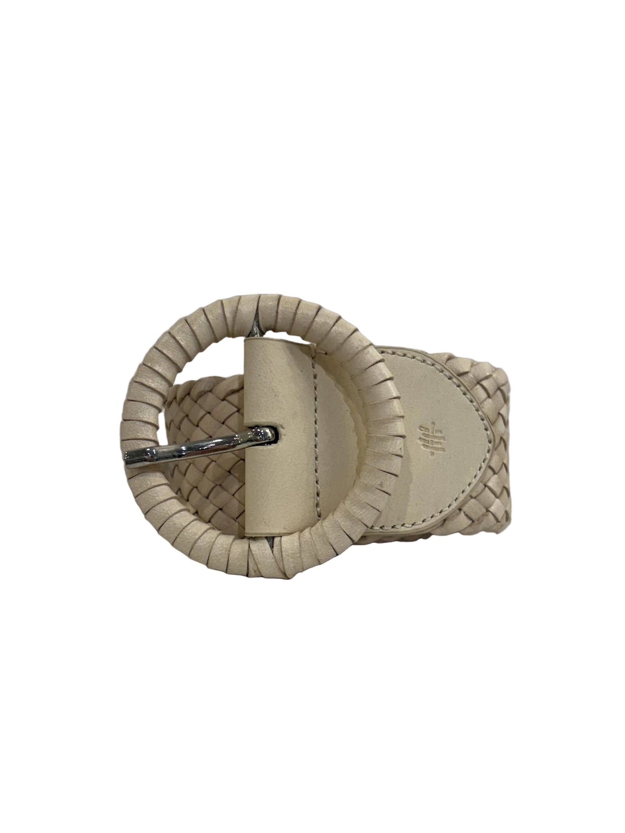 Wrapped Leather Belt Circle Buckle Natural Belts Dragon Diffusion 