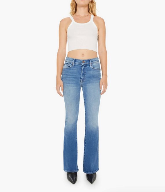 Lil Weekender Layover Denim - Flare &amp; Wide Leg Mother 