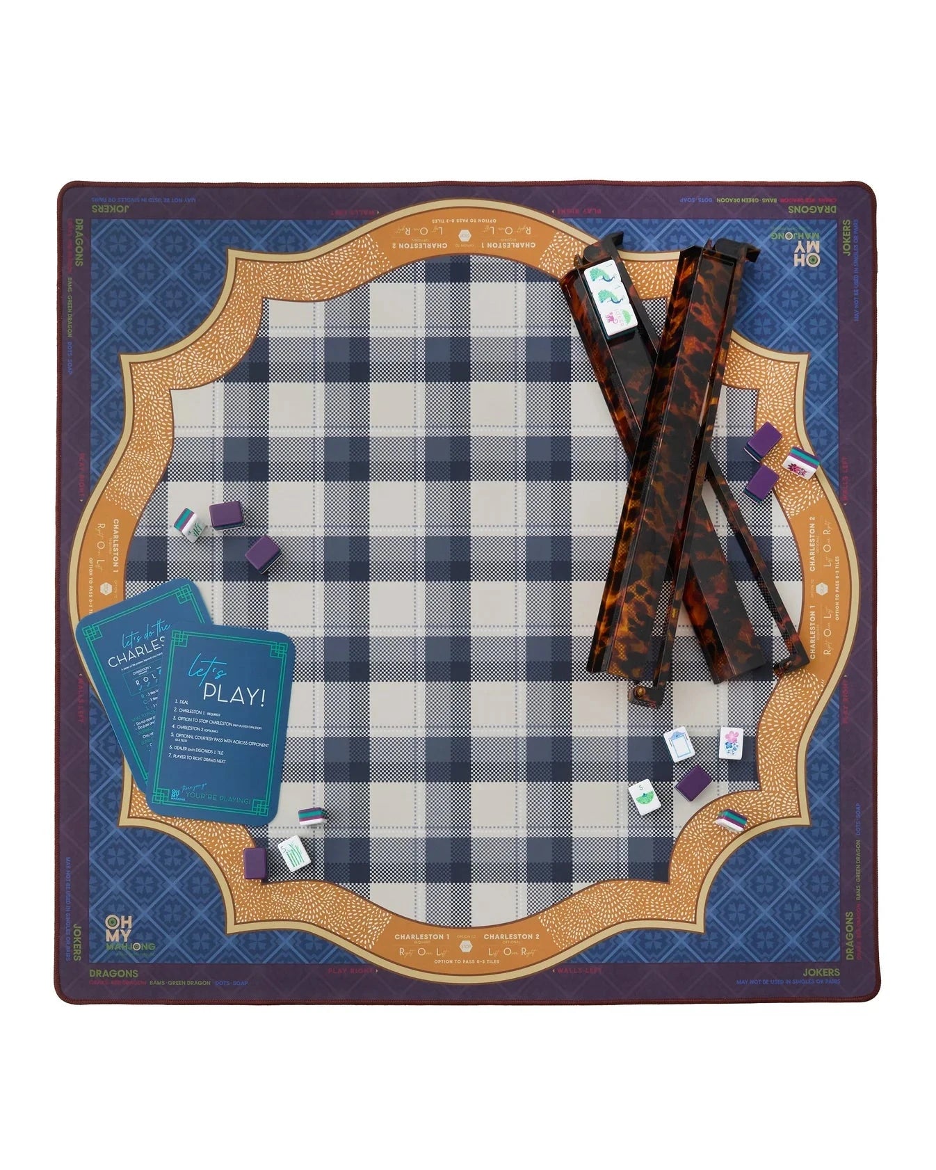 Vanderbilt Mat Home Decor - Games Oh My Mahjong 