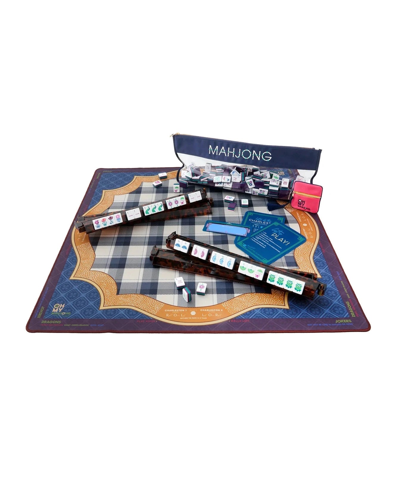 Vanderbilt Mat Home Decor - Games Oh My Mahjong 