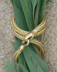Serpent Choker Small Gold